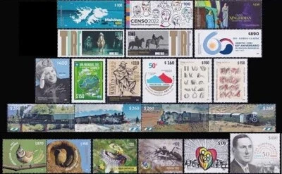 2022 AÑO CONMEMORATIVO COMPLETO NUEVO ARGENTINA MNH OFERTA INCLUYE ENVIO - image 1 of 4