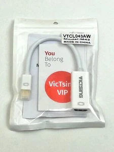 VicTsing VTCL043AW-VDAC Thunderbolt to HDMI Adapter Cable White For MacBook Pro - Picture 1 of 7