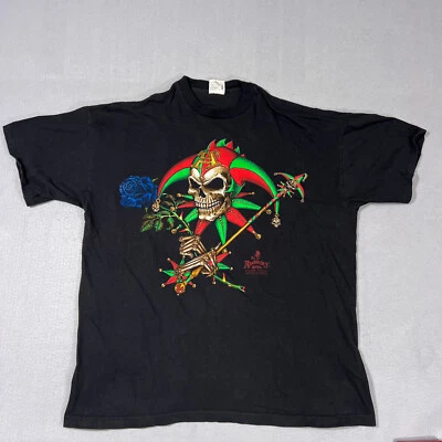 De colección Alchemy Gothic 1994 Dark Fool Para Hombre XL HECHO EN EE. UU. ALGODÓN Foto 1 de 4