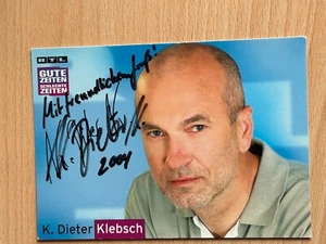K. Dieter Klebsch - Autogrammkarte original signiert - #13866 - Bild 1 von 1
