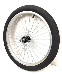 20" Bicycle Front ALLOY Wheel 48 Spokes with 2.10 Tire Kids BMX Bike #B11 - Picture 1 of 3