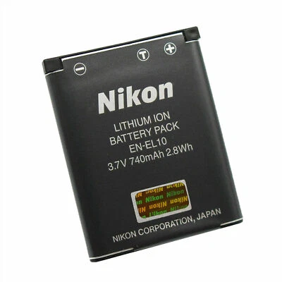 Batería para Nikon EN-EL10 COOLPIX S60 S200 S500 S600 S4000 Foto 1 de 3