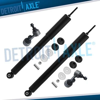 Rear Shocks Absorbers + Sway Bars Links Kit for 2012 2013 2014 2015 Honda Civic - Image 1 of 4