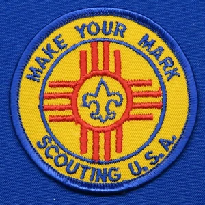 Pfadfinder Make Your Mark Scouting/USA Patch New Mexico 256B1 - Bild 1 von 3