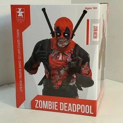 Gentle Giant Marvel SDCC 2020 exclusivo Zombie Deadpool #AP01/1000 prueba de artista Foto 1 de 4
