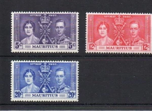 British Commonwealth - Omnibus - 1937 Coronation - Mauritius - postfrischer Satz - Bild 1 von 1