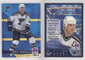 1999-00 Taco Bell St Louis Blues Chris Pronger #16 HOF
