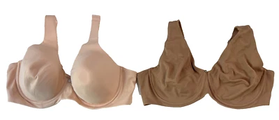 Breezies Underwire Contour Bra 44C Beige/Breezies Underwire Bra 44C Brown BA12 - Image 1 of 4