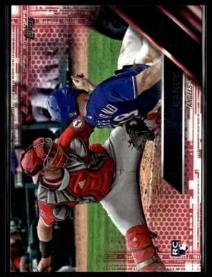 2016 Topps Update US24 Jett Bandy Los Angels Angels RC Mother's Day Pink 20/50 - Image 1 of 2