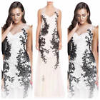 Teri Jon Illusion Lace Gown Size 6Us Msrp $1180