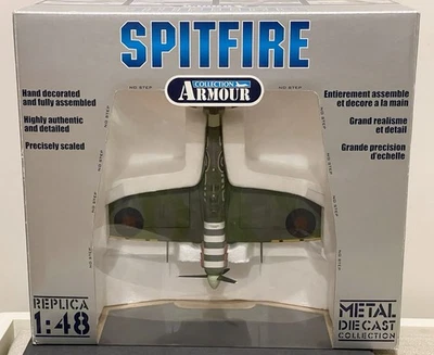 Collection Armour Spitfire Mark V RAF UK WWII Ace Replica 1:48 - Image 1 of 4
