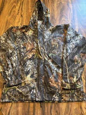 Gamehide Mossy Oak Break Up Jacket Men's XL Camo Hush Hide Full Zip NAHC - Image 1 of 4
