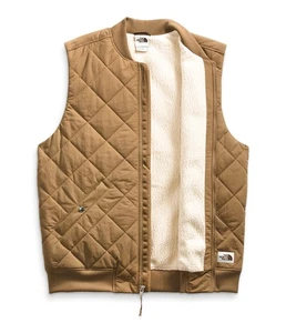 THE NORTH FACE Men's Cuchillo Insulated Vest Jacket, Utility Brown, X-Large - Picture 1 of 4