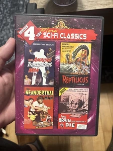 Movies 4 You: more Sci-Fi Classics (DVD) Reptilicus, Neanderthal Man, ECT - Picture 1 of 4
