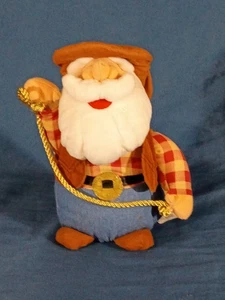 Cowboy Weihnachtsmann mit Lasso *BESCHREIBUNG LESEN* - Bild 1 von 5