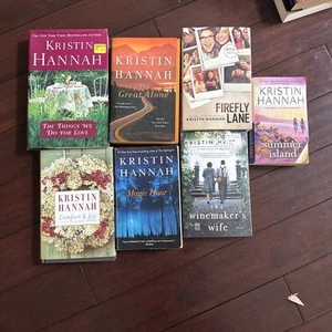 Lot of 7 Kristin Hannah Books Paperback / Hardcover - Picture 1 of 3