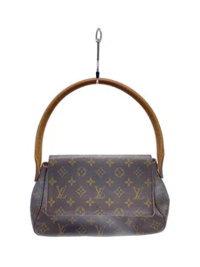 Auténtico bolso de hombro Louis Vuitton mini bucle monograma lona M51147 LV 52743 - Imagen 1 de 7