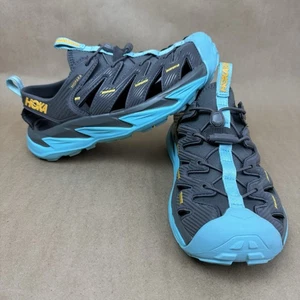 Hoka One One Damen-Wandersandalen grau blau Trail Fischer Hopara Schuhe Größe 8 - Bild 1 von 20