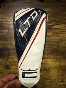 Cobra LTD X Driver Golf Head Cover weiß / blau / rot leicht gebrauchter Zustand - Bild 1 von 7