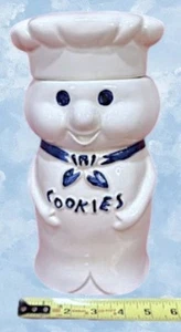 1988 Pillsbury Doughboy Cookie Jar 10.5" Vintage Ceramic by Benjamin & Medwin - Picture 1 of 4