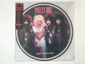 MOTLEY CRÜE Smokin' in the boys room vinyl 12" single picture disc limited NEW - Picture 1 of 3