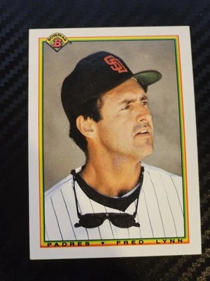 1990 Bowman - Fred Lynn #216 San Diego Padres  - Image 1 of 2