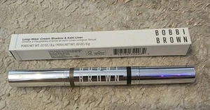 Bobbi Brown Long Wear Cream Shadow Kohl liner Pewter Shimmer /Black Velvet Matte - Picture 1 of 3
