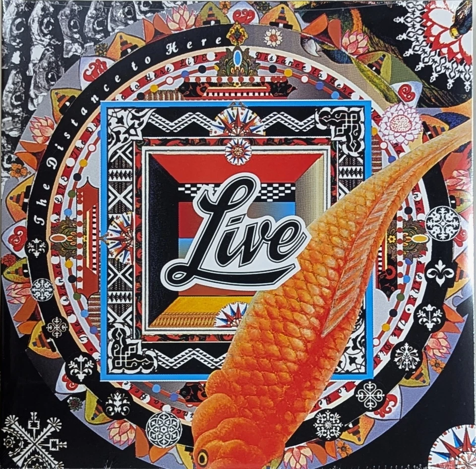 LIVE The Distance To Here (Deluxe Edition) SEALED 2LP  Apple Red & Orange Vinyl Foto 1 de 1
