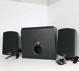 Klipsch ProMedia 2.1 THX Certified Computer Speaker System Speakers + Subwoofer - Picture 1 of 16
