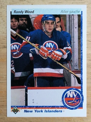 1990-91 Upper Deck French #16 Randy Wood - Image 1 of 2