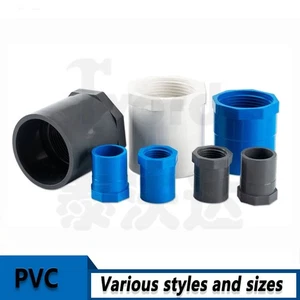 PVC Metric Plumbing Fittings Pipe for Aquarium Fish Tank Pond Solvent Weld New - Picture 1 of 38