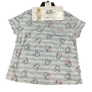 Disney Girl’s Pajamas Sleepwear 2-piece Set Gray Size 5 NWT - Picture 1 of 7