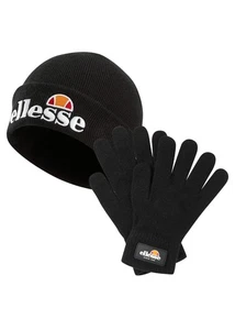 Ellesse Hat and Glove Gift Set One Size Black - Picture 1 of 2