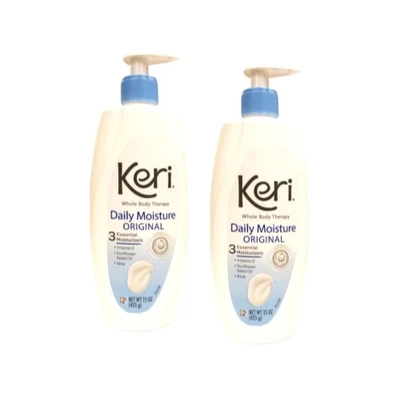 2 Pack Keri Original Dry Skin Therapy Lotion Continuous Moisturization 15 Oz Ea - Image 1 of 4
