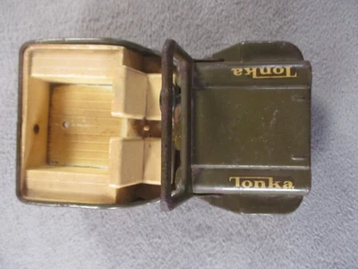 Vintage Tonka Jeep Pressed Steel Army Truck 1950s USA Metal Toy Classic - Image 1 of 4