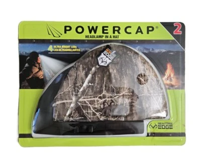 NEW Realtree hunting camping Beanie Hat with headlamp Set of 2 camo & Black - Image 1 of 3