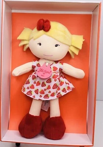 Muñeca de peluche muñeca Doudou fresa París Francia nueva - Imagen 1 de 4