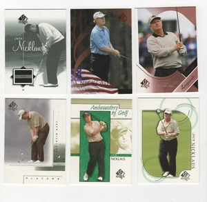 12 Card Lot Jack Nicklaus Golf Regular & Subset Issues G.O.A.T. - Picture 1 of 2