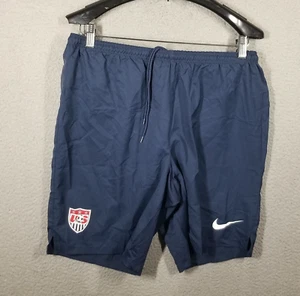 Nike USMNT Team USA Soccer Shorts Men Large Blue NWOT - Picture 1 of 8