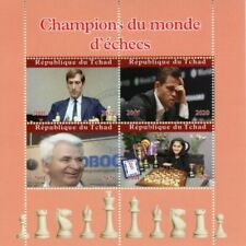 Chess Sheet Sports Postal Stamps