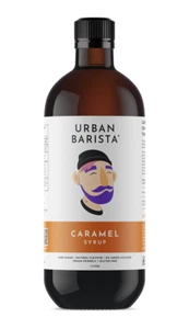 Urban Barista Caramel Syrup 1L Artisan GF Natural Vegan HOT, ICED, CAFE, COFFEE - Picture 1 of 4