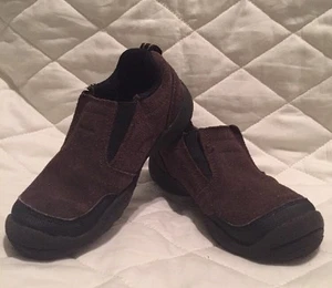 STRIDE RITE BOYS SHOES TODDLER 9M ( US) BROWN /black Suede Leather - Picture 1 of 7