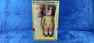 BAMBOLA LUCILLA BIONDA ITALOCREMONA VINTAGE DOLL BIG SIZE NEW IN BOX MADE ITALY - Picture 1 of 19