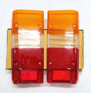 For Toyota Landcruiser Tail Light Lens 60 Series LH+RH Rear Pair FJ60 80/84 - Picture 1 of 6