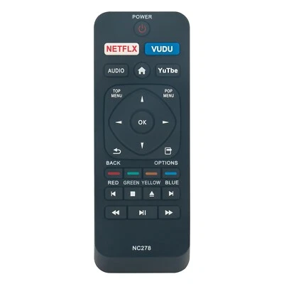 NC278 NC278UL Replace Remote for Philips Blu-ray Player BDP2501/F7 BDP2501 - Image 1 of 4