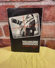 Vintage  PAILLARD BOLEX Model H Movie Camera Instruction Manual Booklet