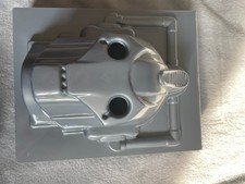 Doctor Who Cyberman head  limited edition box set with postcard included. 