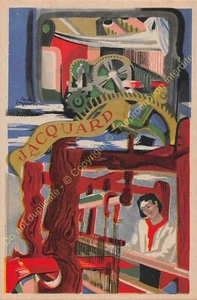 CP ILLUSTRATION PAULE INGRAND Jacquard inventeur - Imagen 1 de 2