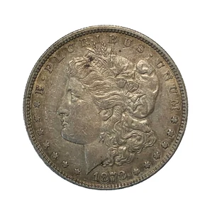 Dólar de plata Morgan 1878 7 TF Rev de 78 - XF+ nítido original primer año Morgan - Imagen 1 de 2