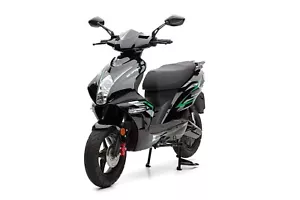 Elektro Zweiradroller ECONELO E-FOX Elektroroller "Schwarz" - Bild 1 von 8